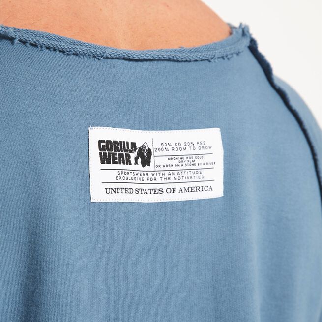 Classic Workout Top, Coronet Blue