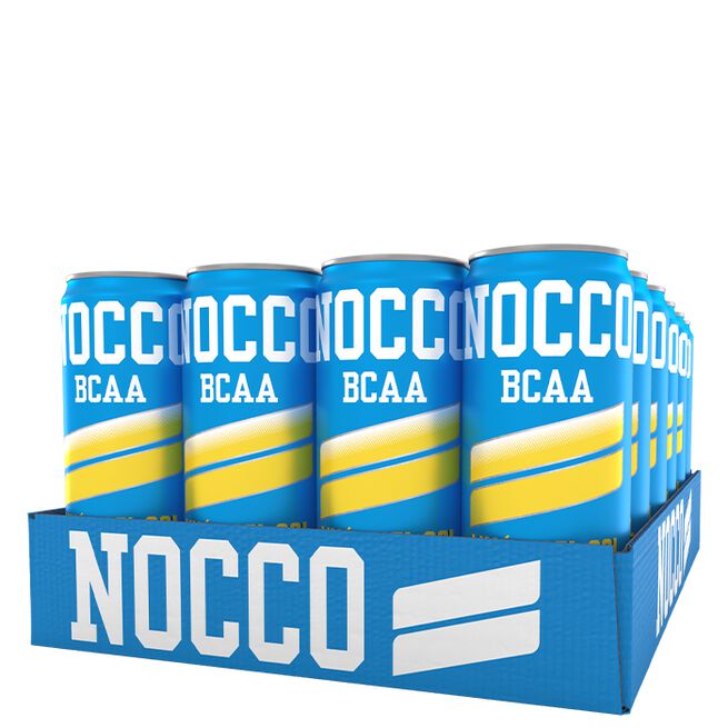 Flak 24 x NOCCO BCAA 330 ml Limon