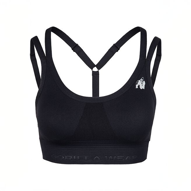 Whitney Sömlös Sport BH Svart