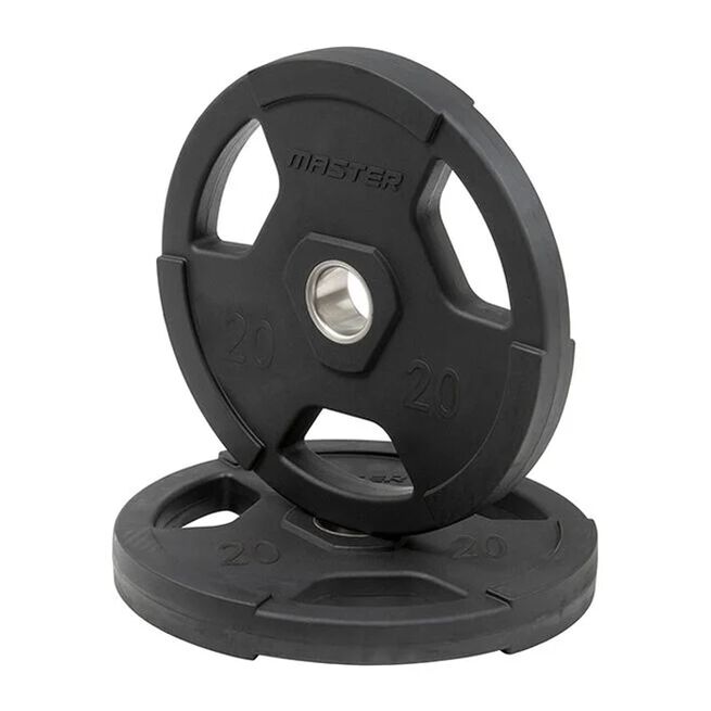 Gummiklädd Viktskiva 50 mm 1,25–20 kg