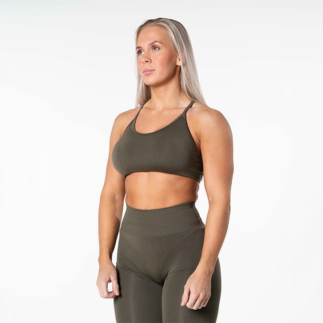 Prime Seamless Sports-bh Grön