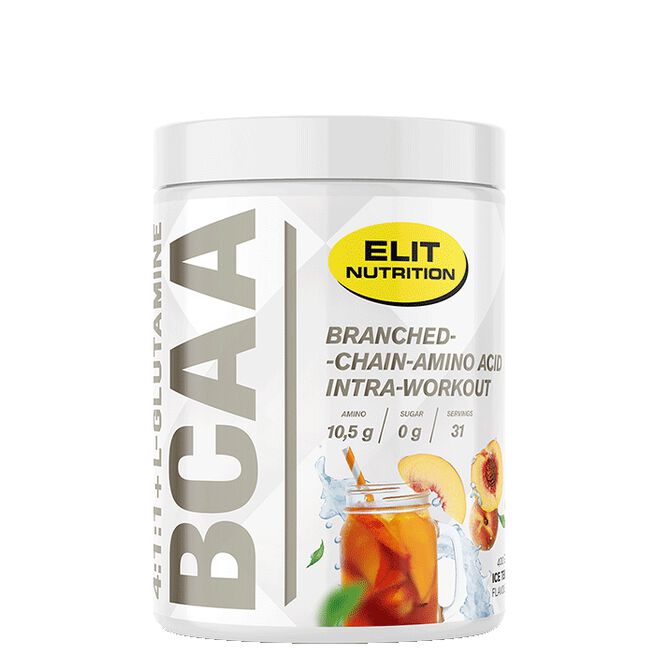 ELIT BCAA 4:1:1 + L-glutamine, 400 g Ice Tea