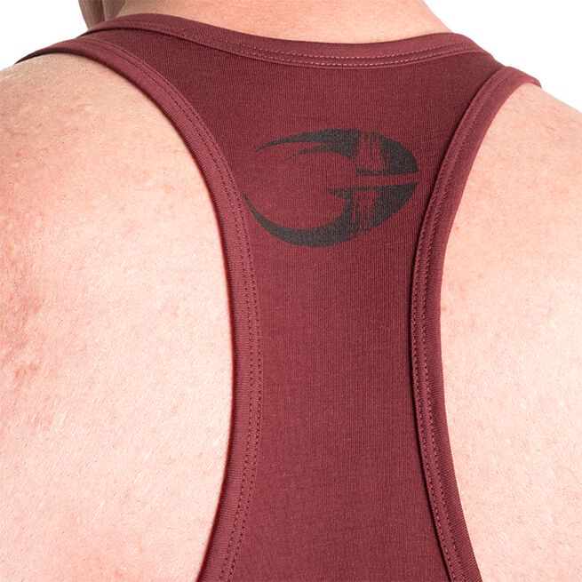 Essential T-Back Linne Mörkröd