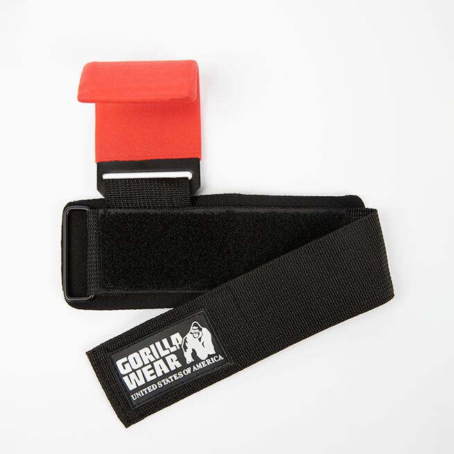 Weight Lifting Hooks Svart/Röd