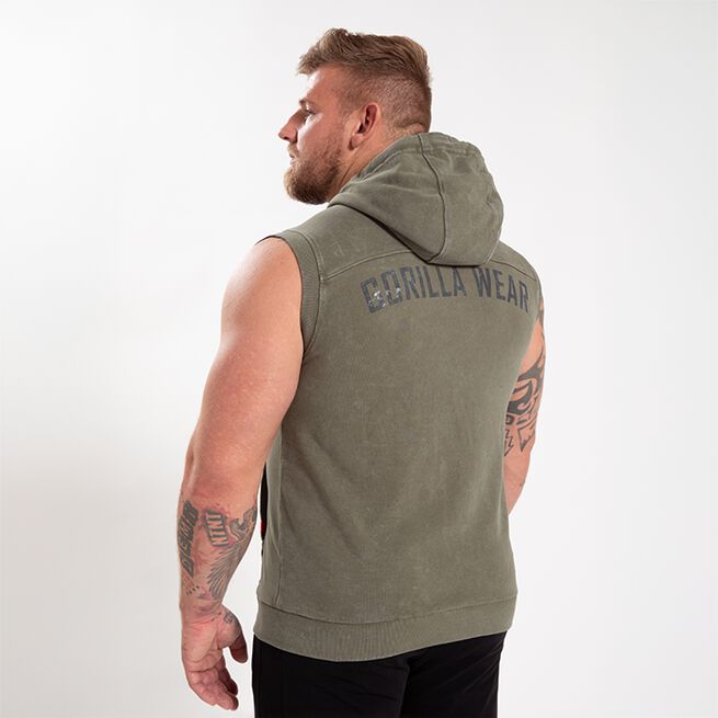 Silverdale Ärmlös Hoodie Grön