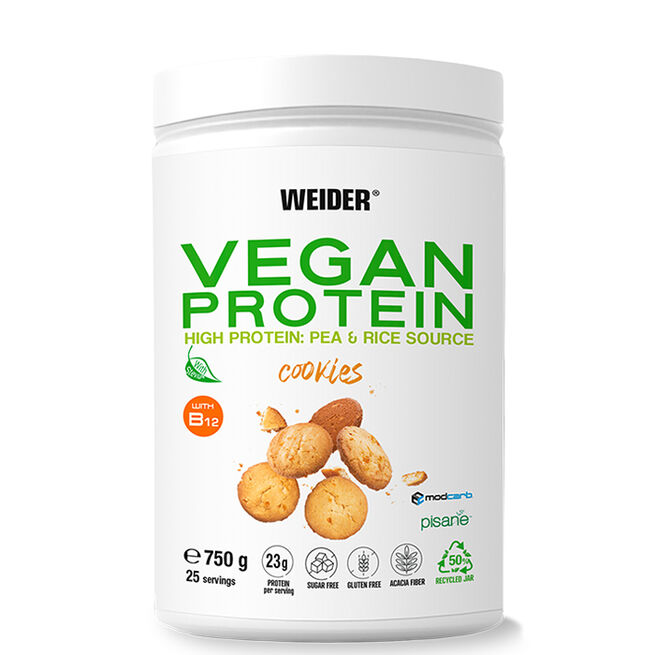Veganskt Proteinpulver 750 g Cookies