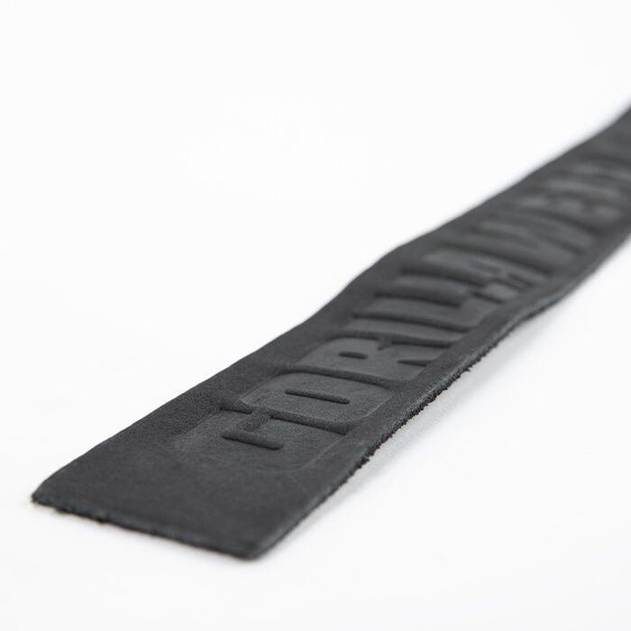 Lifting Straps L&auml;der Svart