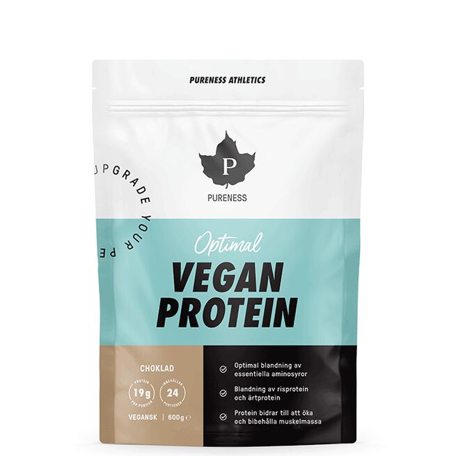 Athletics Optimal Eko Veganskt Protein Choklad 600 g Choklad