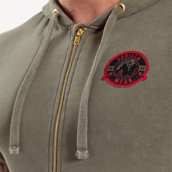 Silverdale Ärmlös Hoodie Grön