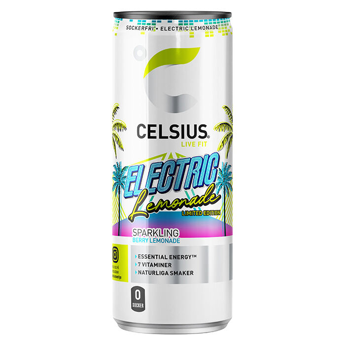 24 x Celsius Energidryck 355 ml Electric Lemonade