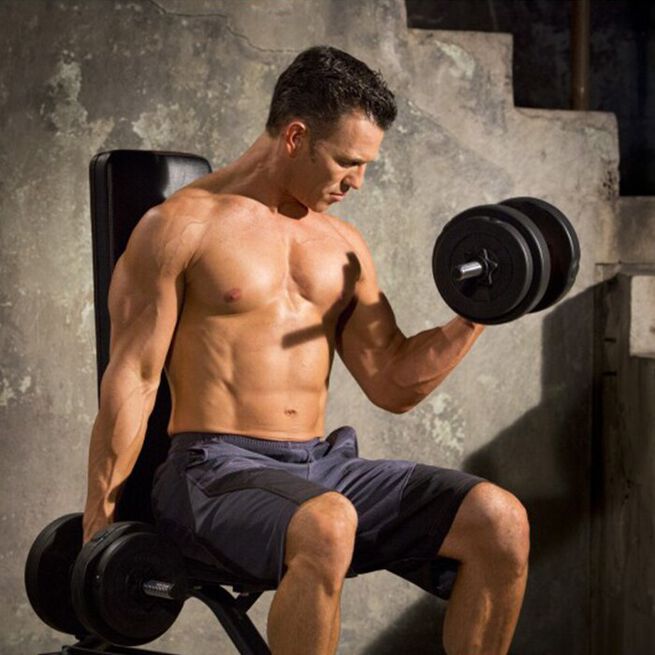 Iron Gym Justerbar Hantelset 15kg