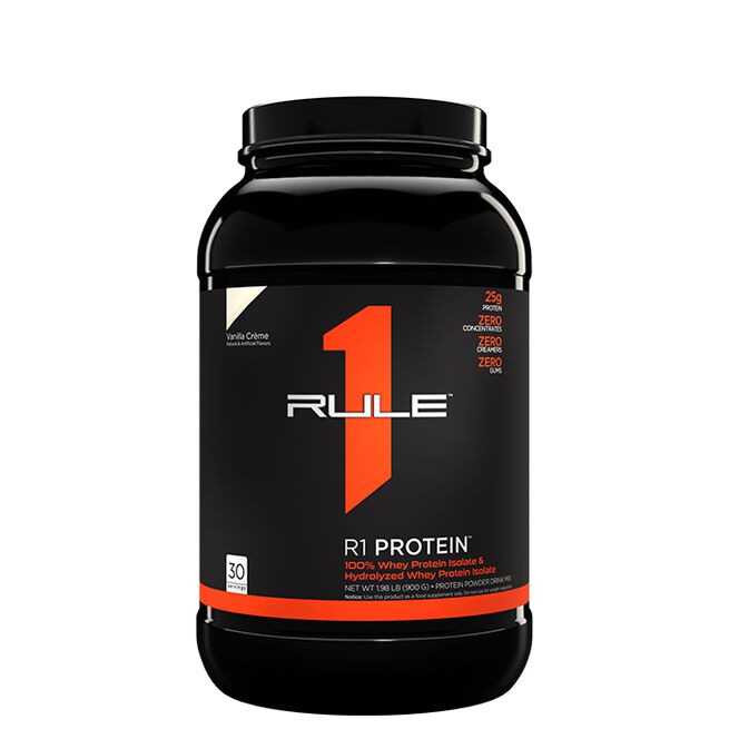 Vassleproteinisolat 900 g Vanilla Crème