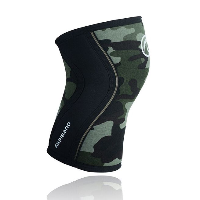 RX Knäskydd 7mm Camo/Svart