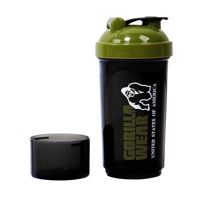 Shaker Compact Svart/Gr&ouml;n 400 ml + 100 ml