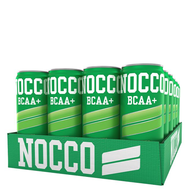 24 x NOCCO BCAA+, 330 ml, Äpple