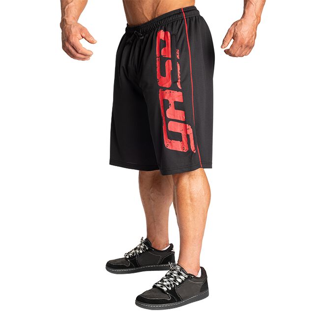 Pro Mesh Shorts, Black/Red