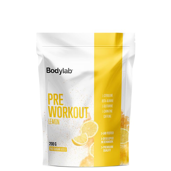 Bodylab PWO, 200 g, Lemon