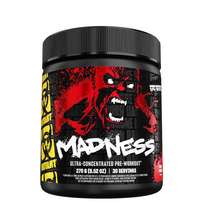 Madness PWO 30 portioner Fruit Punch - 30 servings