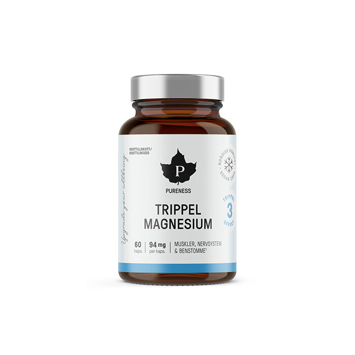 Trippel Magnesium 60 kapslar
