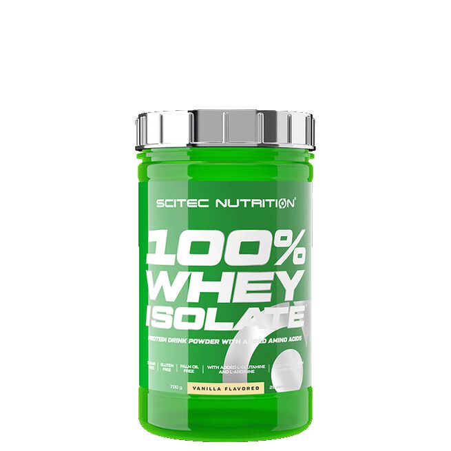 100 % Whey Isolate Vassleprotein 700 g Vanilla