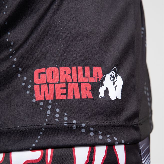 Clayton Träningslinne Svart Röd