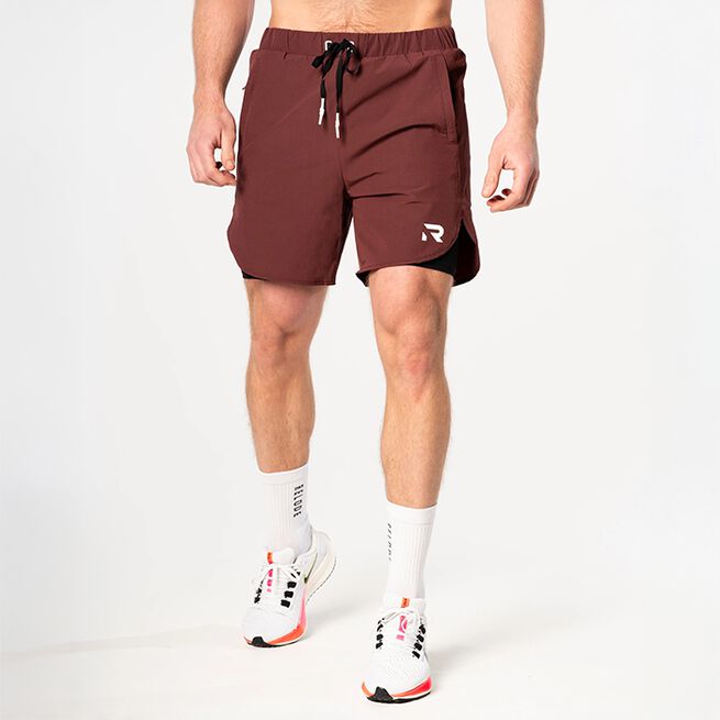 Unity Träningsshorts Vinröd