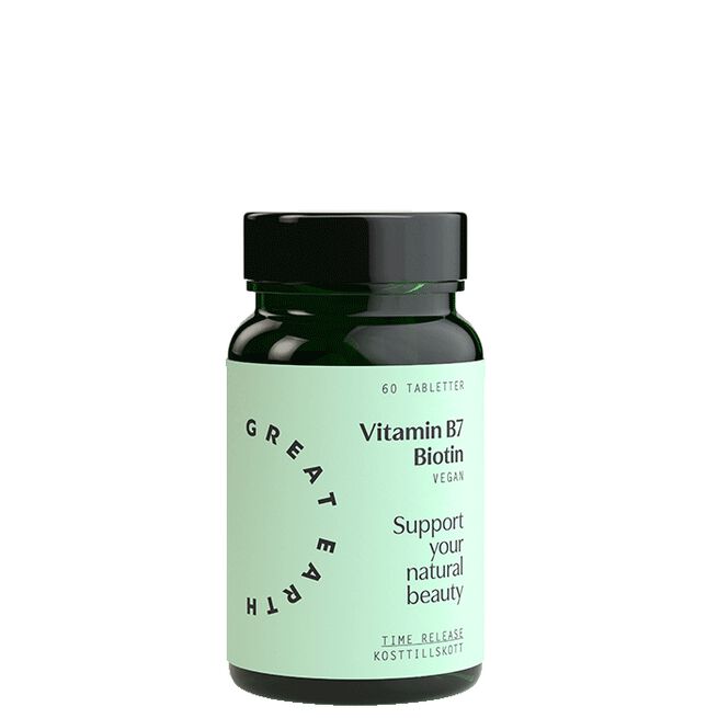 Vitamin B7/Biotin 60 tabletter