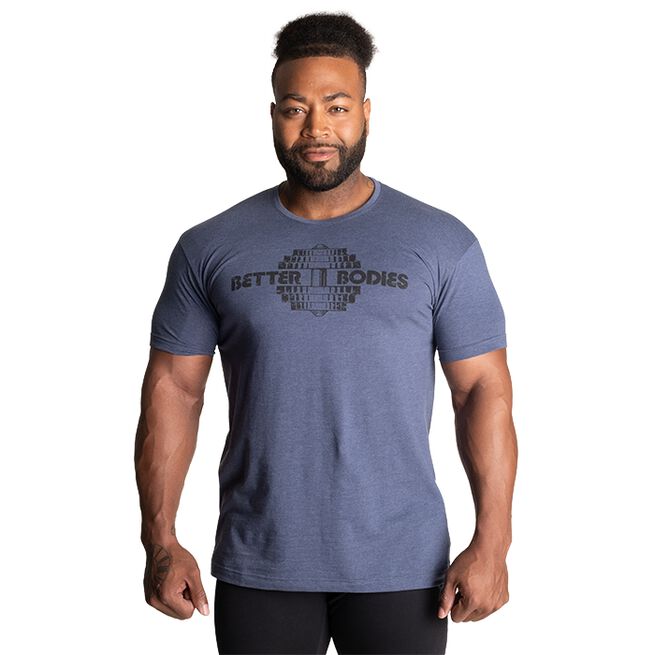 Recruit Tee, Sky Blue Melange