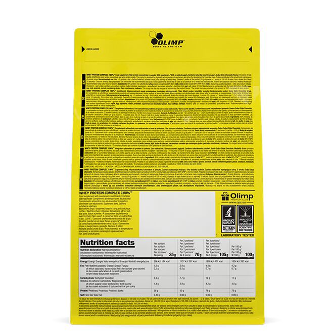 Whey Protein Complex 100% 700 g Dubai Style Chocolate