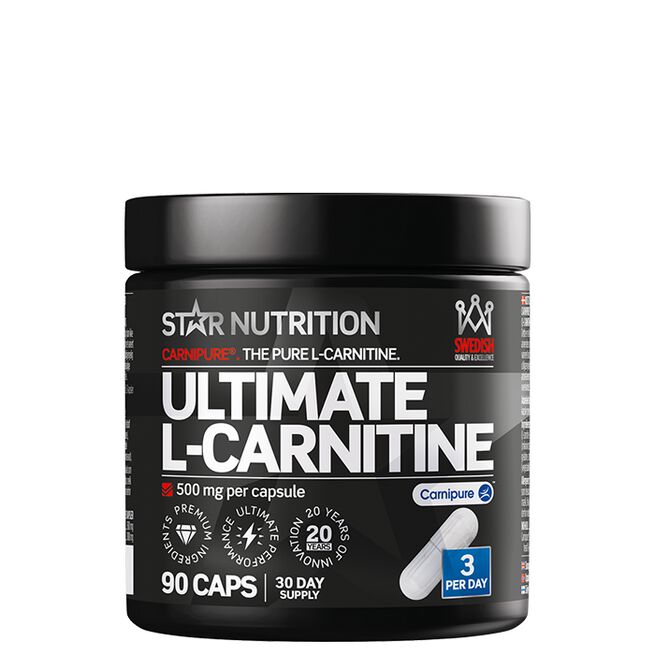 Ultimate L-Carnitine Fettförbrännare 90 Kapslar