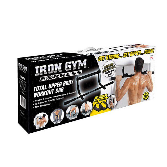 Iron gym express total upper body workout bar best sale