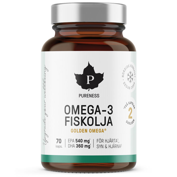 Omega-3 Fiskolja 70 kapslar