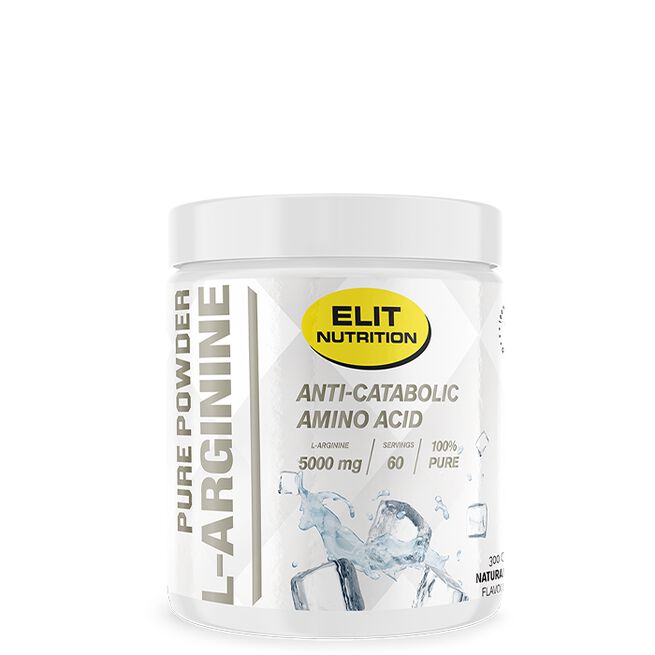 Elit 100% L-arginin Pulver 300 g Neutral