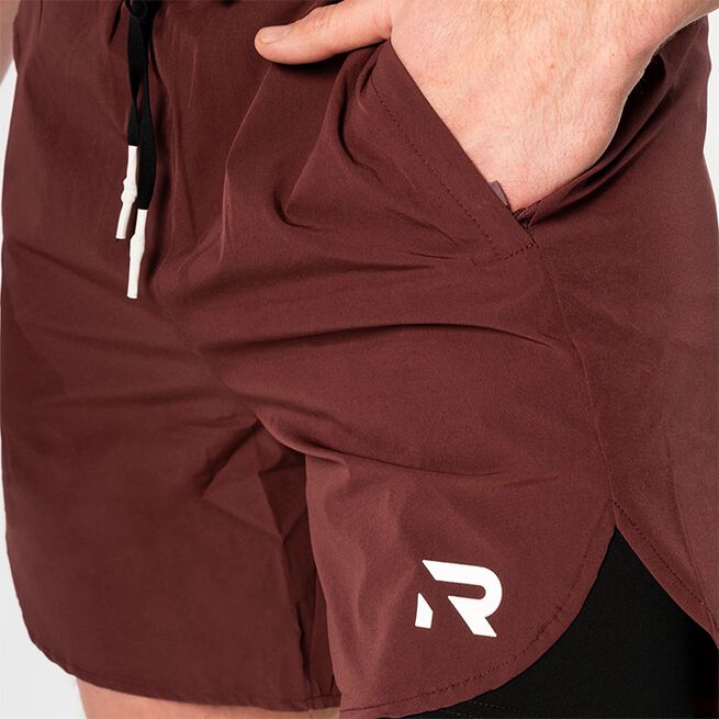 Unity Träningsshorts Vinröd