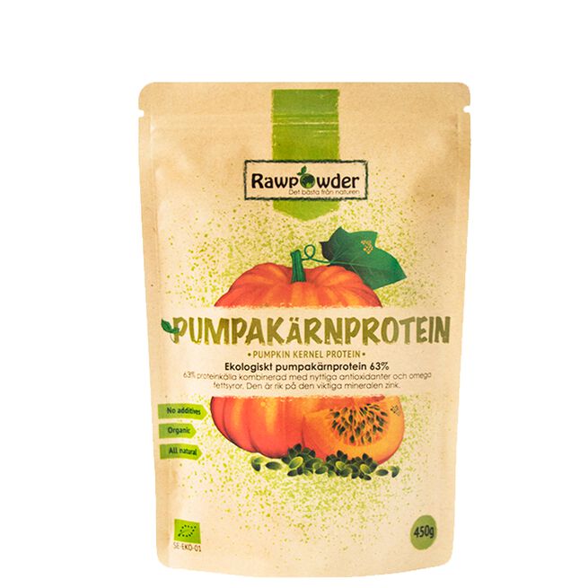Ekologisk Pumpakärnprotein 450 g pumpa