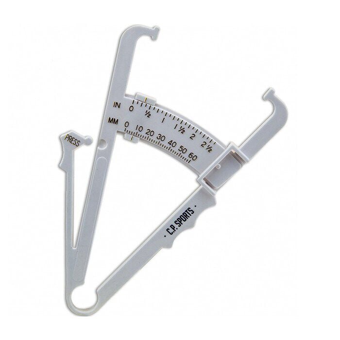 Fat Caliper Kroppsfettm&auml;tare Vit