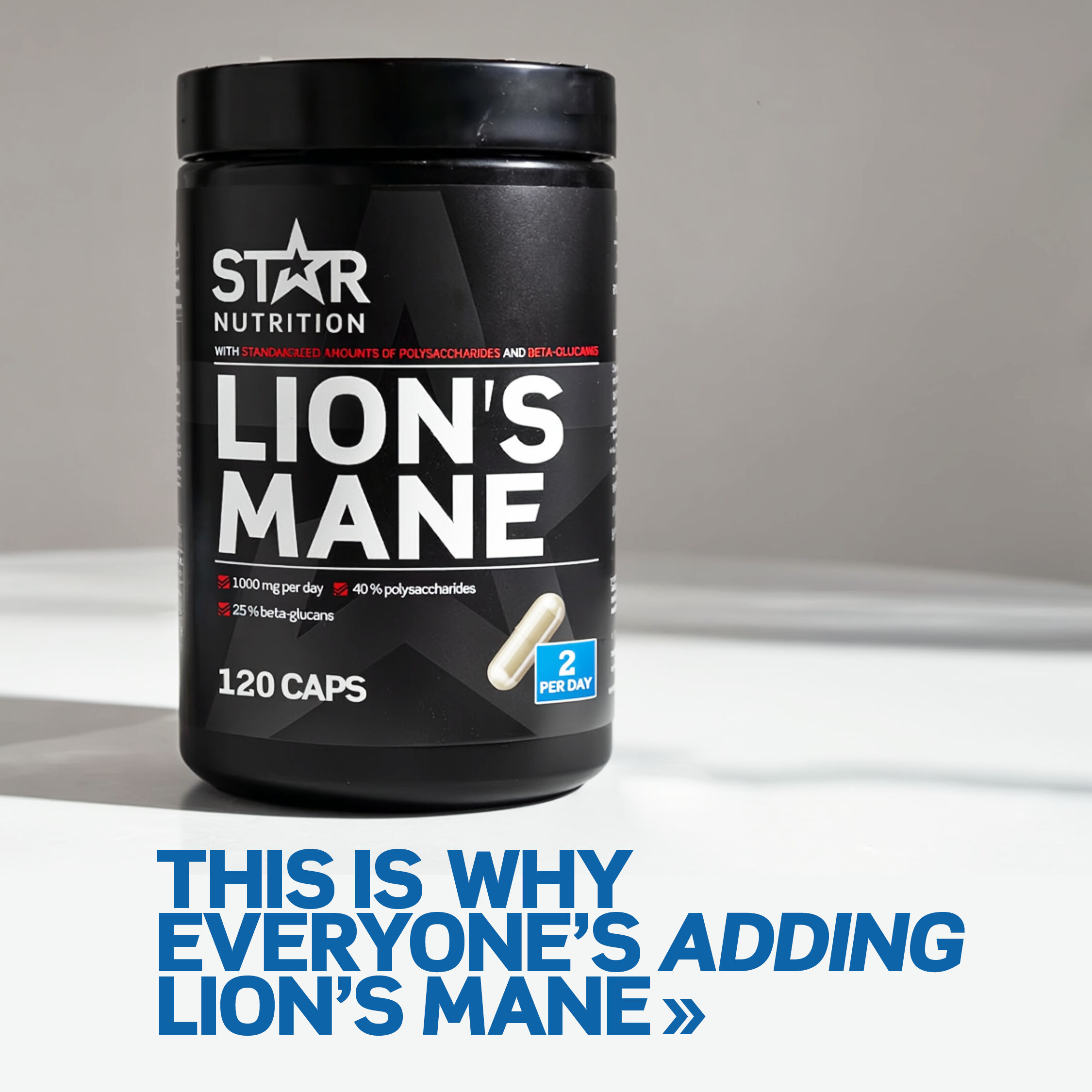 Lion's Mane 120 kapslar