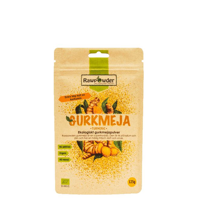 Ekologiskt Gurkmejapulver 125 g