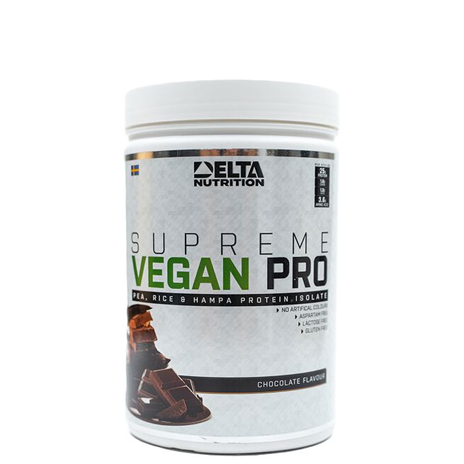 Supreme Vegan PRO Veganskt Proteinpulver 900 g Chocolate