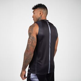 Clayton Tank Top, Black/Red, S  Clayton Träningslinne Svart Röd