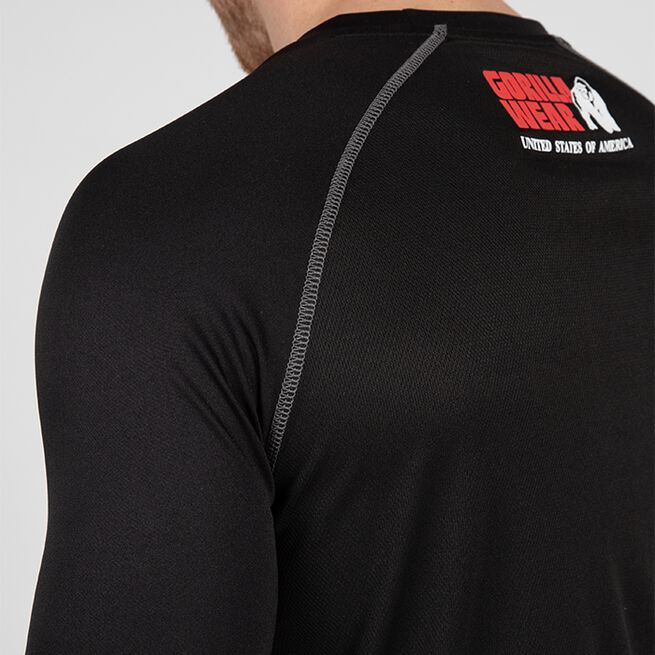 Performance T-Shirt, Black/Grey