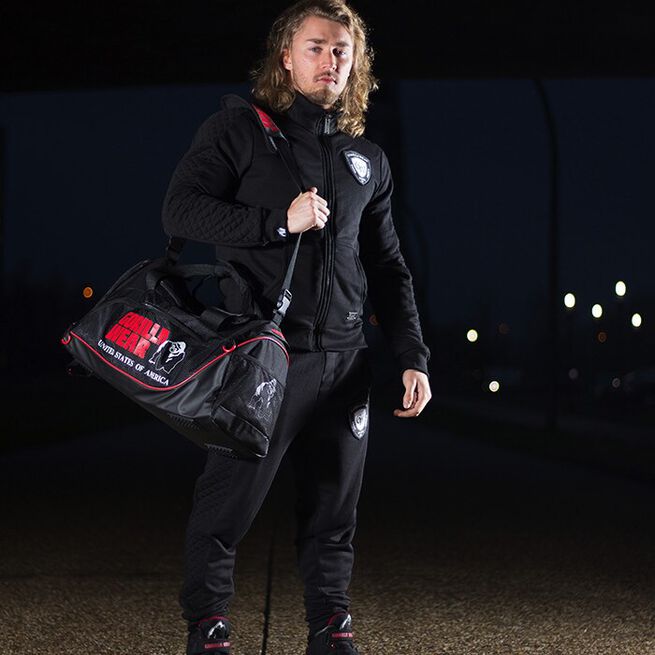 Jerome Gymväska Svart/Röd