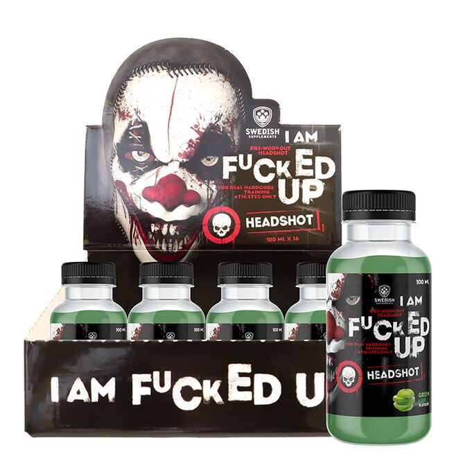 16 x F-cked Up PWO Shot 100 ml