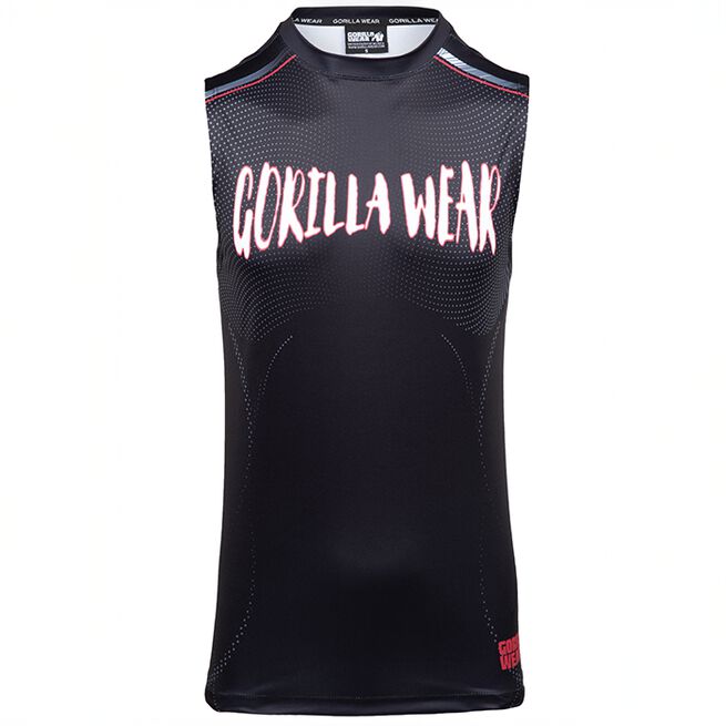 Clayton Träningslinne Svart Röd