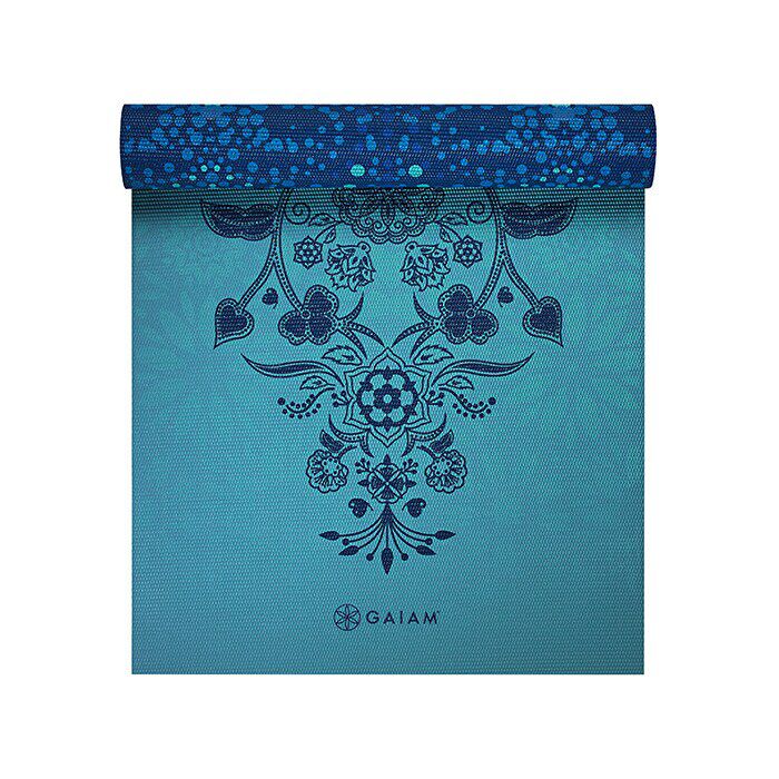 Yogamatta 6 mm Bl&aring;