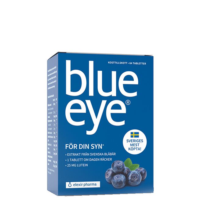 Blue Eye Blåbärsextrakt 64 tabletter