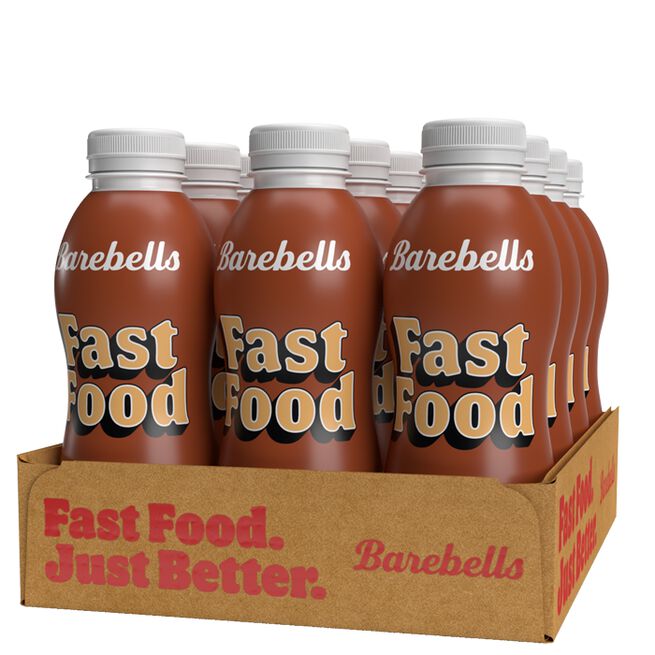 12 x Barebells Fast Food Måltidsersättning 500 ml Chocolate