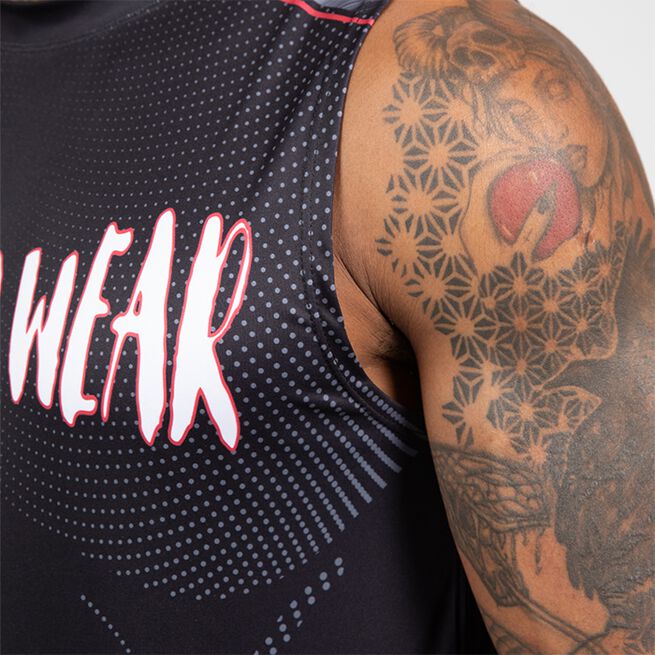 Clayton Träningslinne Svart Röd