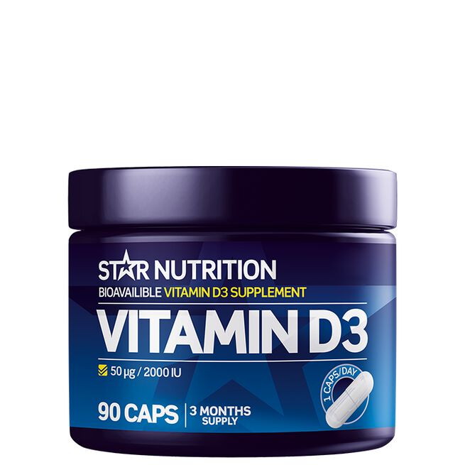 Vitamin D3 90 kapslar