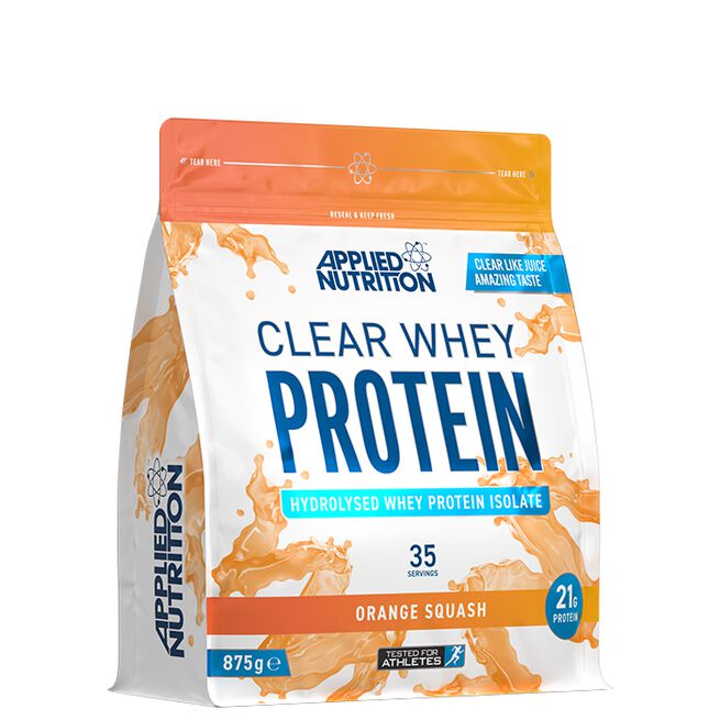 Clear Whey Vassleprotein 875 g Orange